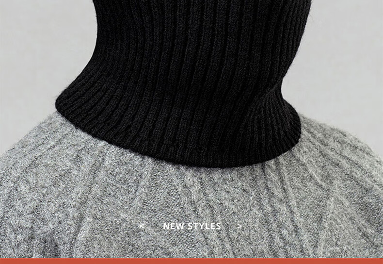 RED DRAGONFLY Hat for Men, Winter Season, Middle-Aged And Elderly, Grandfathers And Fathers, Cold Protection, Warmth, Windproof, Fleece-Lined, Thickened, Knitted Woolen Cap for The Elderly 12