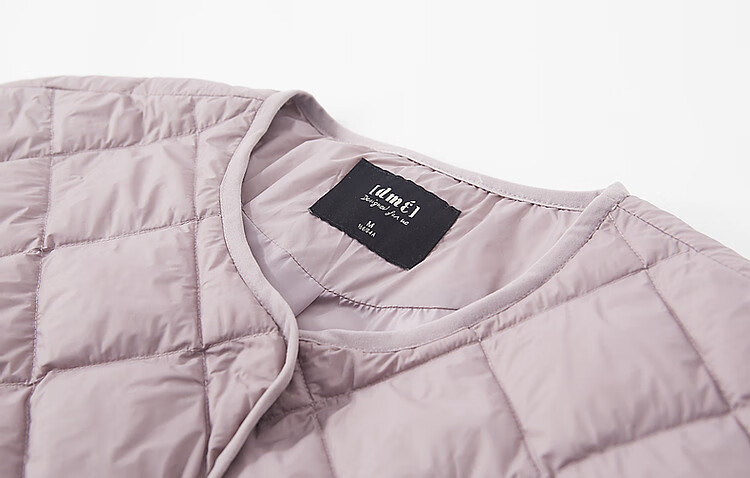 Dme [Lightweight And Warm] Winter Luxury 90% Duck Down Round Neck Long Sleeve Slim-Fit Women's down Jacket 13