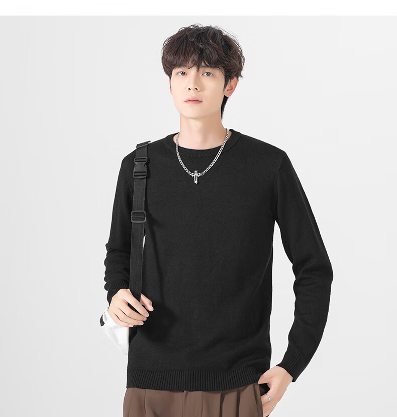 Warrior Men's Turtleneck Warm Knit Sweater Casual Pullover Fashion Men's Top 2