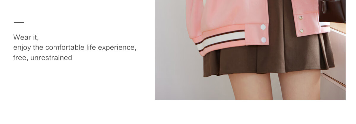 Halo Queen Women's Sweatshirt Jacket, Spring And Autumn Letter Baseball Shirt, Fashionable Casual Sports Top, New Product H143U2001 53