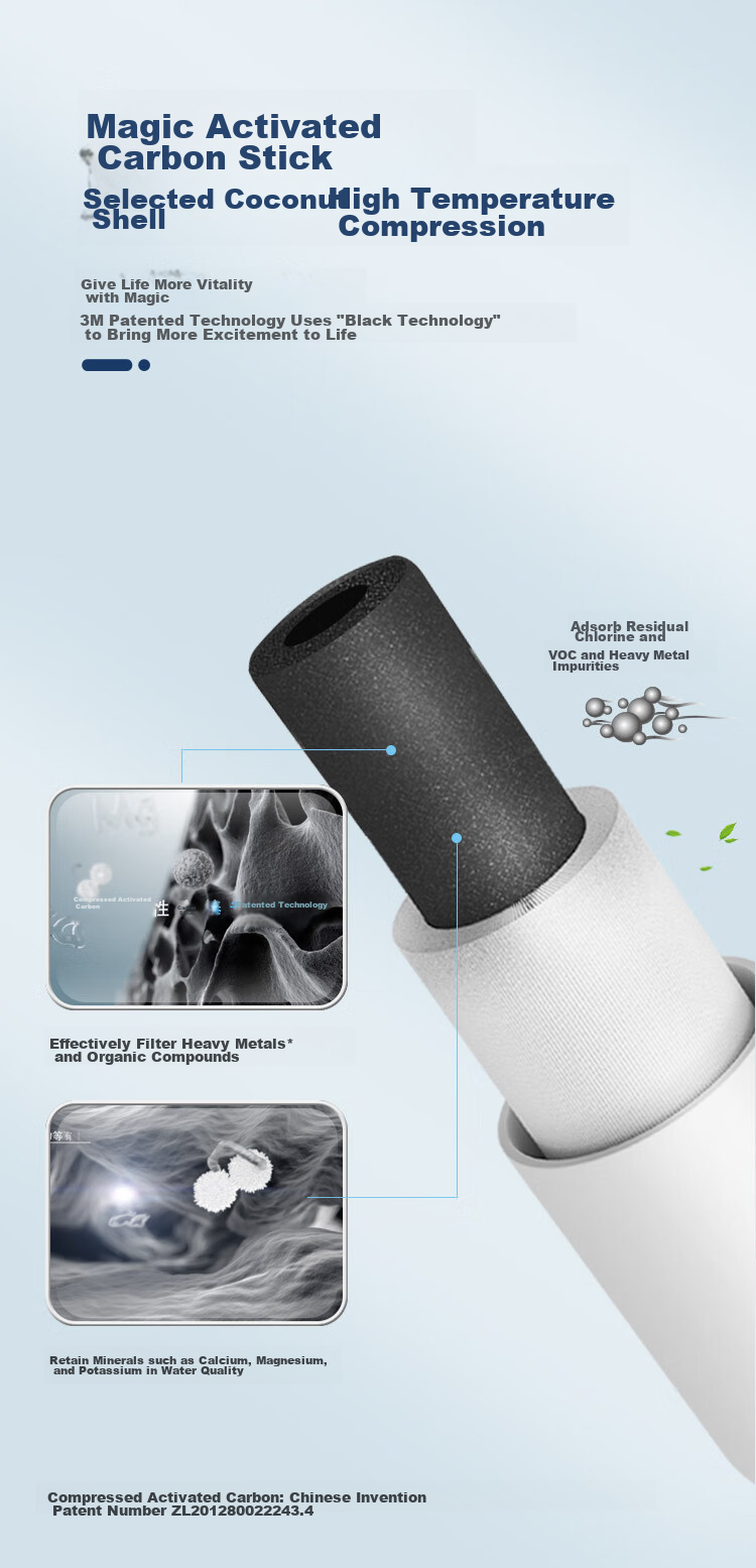 3M Water Purifier, Household Water Filtration System without Tank, Zero Wastewater And Mineral Residue, Direct Drinking Smart Filter, Shuhuquan SDW8000T-CN 6