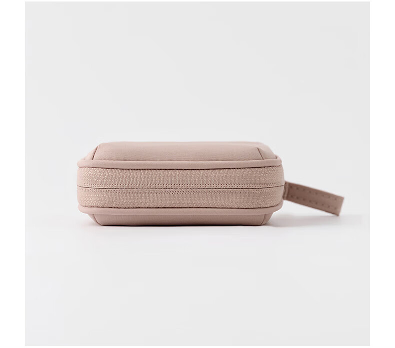 MUJI Polyester Jewelry Bag, M Pink Rice Color 4