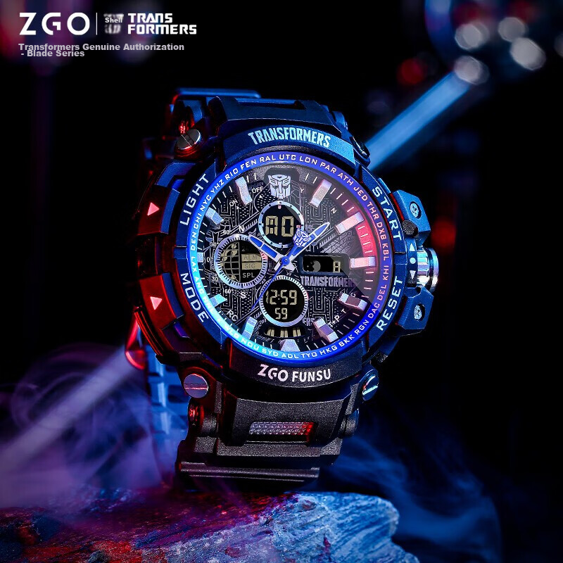 ZGO Sports Outdoor Multifunctional Digital Watch, Military Tactical Specialized Watch for Enlisted Soldiers, Mechanical Watch for Middle And High School Students, Men's Style