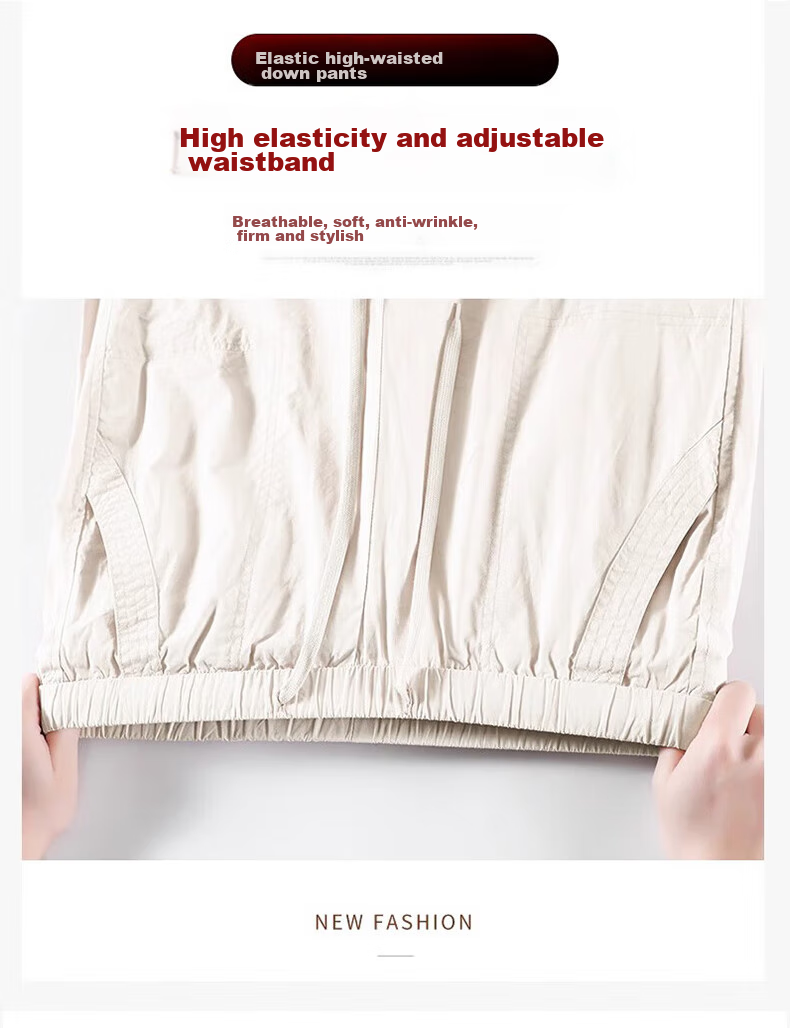 LangSha Women's Workwear down Pants [26 Autumn And Winter New Arrival], Outer Wear White Duck Down Pants, Cold-Resistant Cotton Pants, Northeast Extra Thick Warm Pants 22