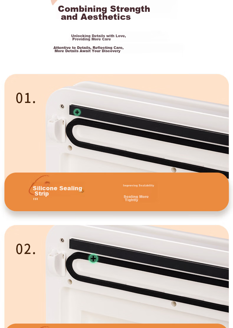 Deli Home And Commercial Vacuum Sealer, Small Vacuum Packaging Machine, Food Sealing Machine, Fully Automatic Vacuum Machine, Wet And Dry Dual-Use Vacuum Preservation Sealing Machine LM666 17