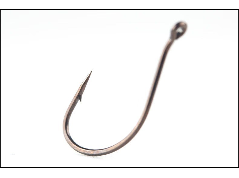 BKK Professional Backbait Hook, Lure for Bass And Soft Bait, Backbait Hook for Mandarin Fish, Black Pit Live Bait Hook 8801 6