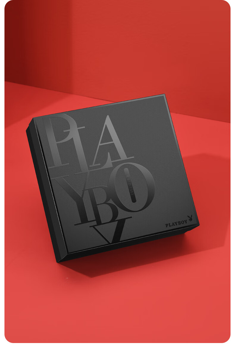 PLAYBOY Genuine Leather Men's Wallet First Layer Cowhide Card Holder Gift Box for Boyfriend Husband Father Birthday 12
