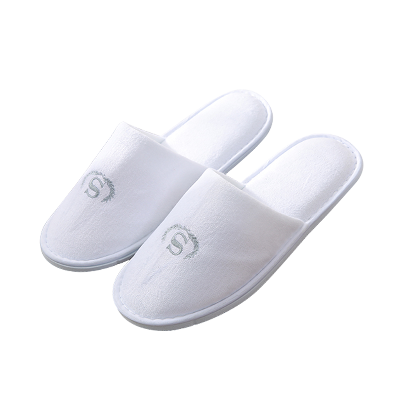 BWNK Disposable Slippers, 10 Pieces, for Guests, Hotels, Beauty Salons, Non-Slip, Thickened, Travel-Friendly Slippers