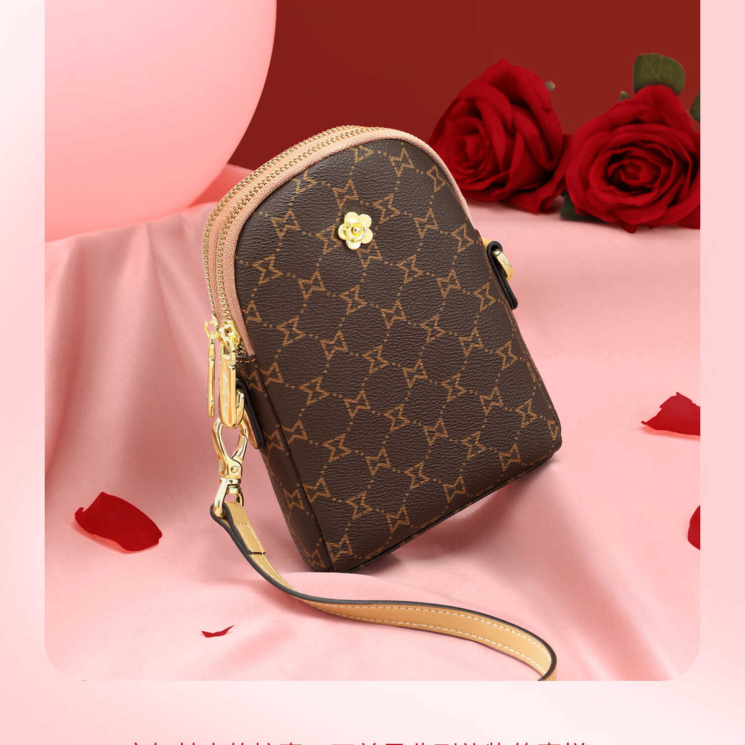 MashaLanti Women's Handbag, Luxury Phone Bag, Mini High-End Shoulder Crossbody Bag for Ladies, Mother's Day Gift on May 20th 6