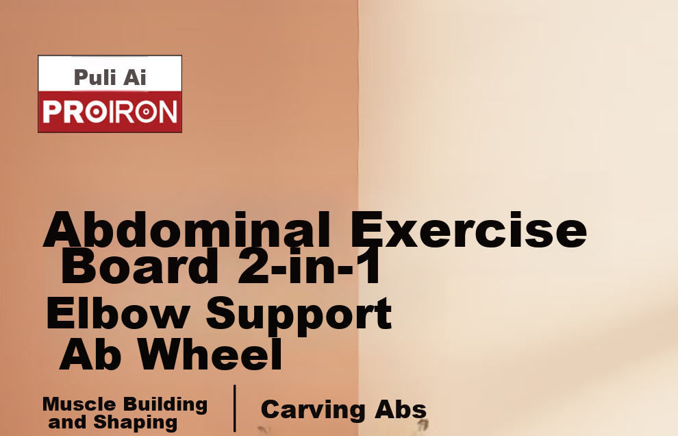 PROIRON Automatic Rebound Ab Wheel with Elbow Support, Dual Wheel Ab Roller, Plank Support Abdominal Muscle Wheel, Vibrant Orange 1