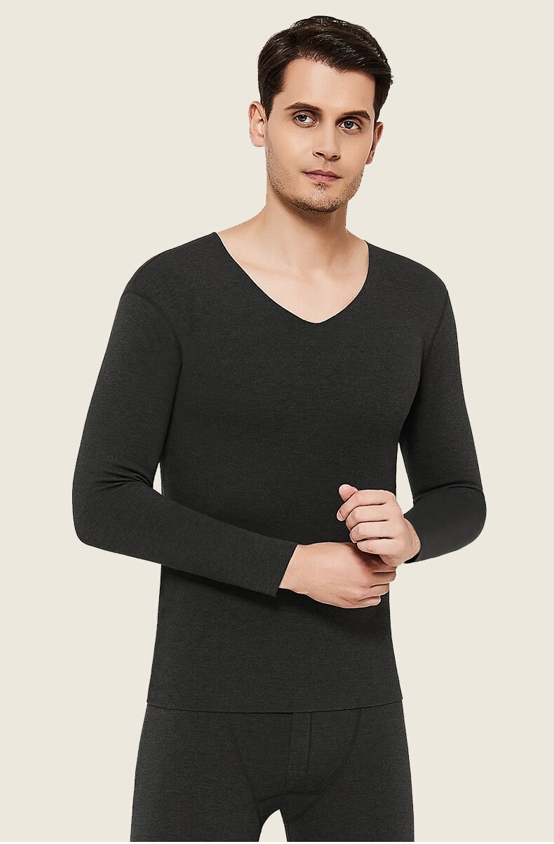 Hengyuanxiang [Winter Bestseller] Thermal Underwear for Men And Women, Heat-Retaining Autumn Top And Bottom, Seamless Warm Base Layer Set with Brushed Fabric 27