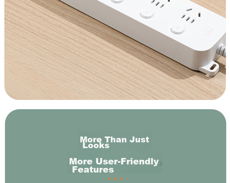 Deli Ya Bai Series National Standard Safe Power Strip/power Bar/power Board/power Extension Cord with Individual Switches And Protective Cover, 6 Outlets, 3 Meters, 33943(03) 3