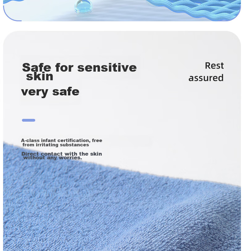 Grace 10A Antibacterial Towel And Bath Towel Set, Extra Large, Skin-Friendly, Breathable, Quick-Drying, Soft, Suitable for Men And Wome 12