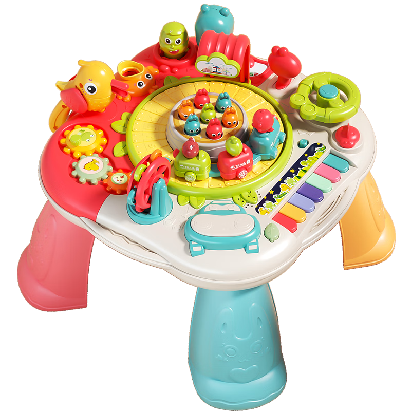 Xinge Baby Toy, 0-6 Months Newborn Early Education, Musical Piano, Multifunctional Game Table, 618 Birthday Gift