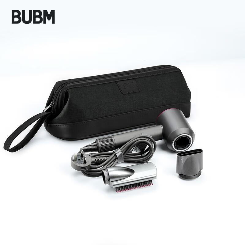 BUBM Dyson Hair Dryer Storage Bag, Dyson Curling Iron Storage Pouch, Portable Travel Hair Straightener Organizer Bag