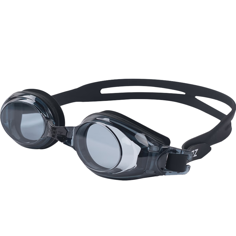 ZOKE Myopia Non-Prescription High-Definition Anti-Fog Waterproof Swimming Goggles for Competitive Use, Unisex, 621601301-1, 400°