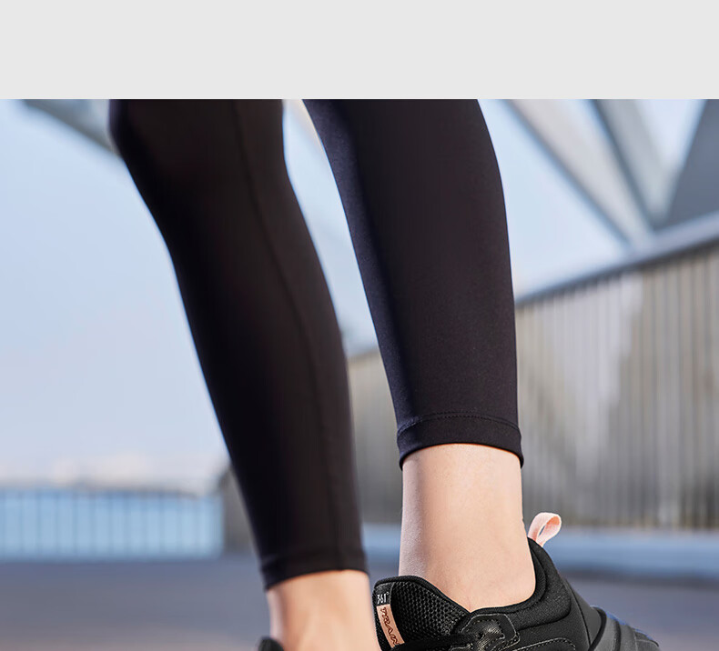 361° Women's Autumn Water-Repellent Leather Running Shoes Shock Absorption Casual Commuting Sneakers 682232233-3 71