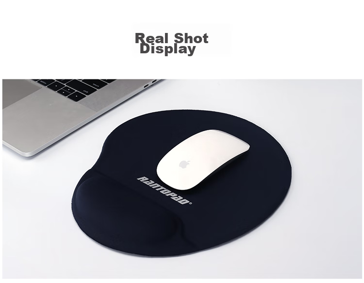 Rantopad TOTO Pro Memory Foam Wrist Rest Mouse Pad Lycra Surface Large Ergonomic Hand Support Mat Office Gaming FPS Smooth Non-Slip Desk Pad Mig 12