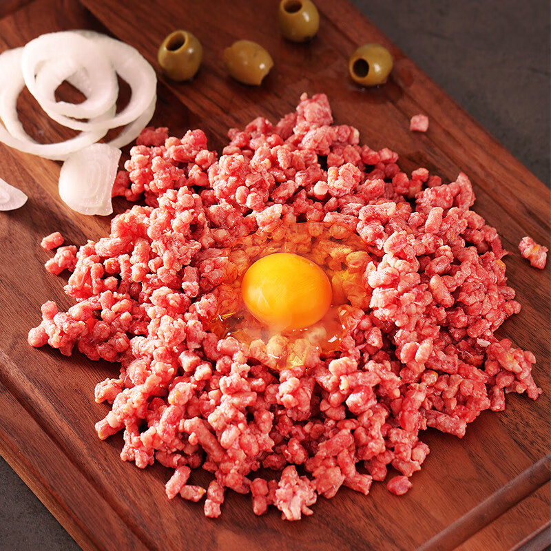 1号会员店（One's Member） 澳洲原切牛肉馅包子饺子馄饨馅 牛肉生鲜  净重2斤