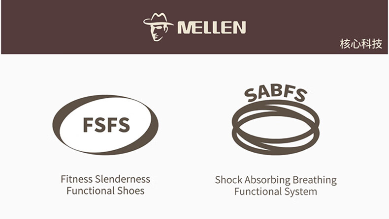 MELLEN Fashion Simple Martin Boots British Style Leather Short Boots Men's Trendy Shoes MYD67635 Brown Size 37 5