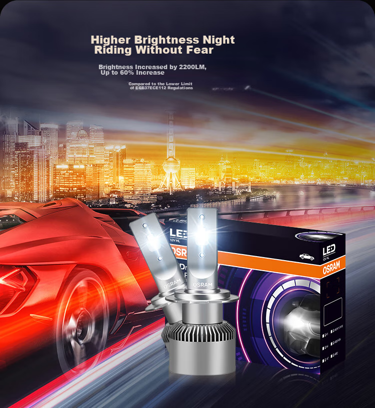 OSRAM Automotive LED Headlights, Car Bulbs for High Beam And Low Beam, Yechizhe PRO H1, 12V 35W 7