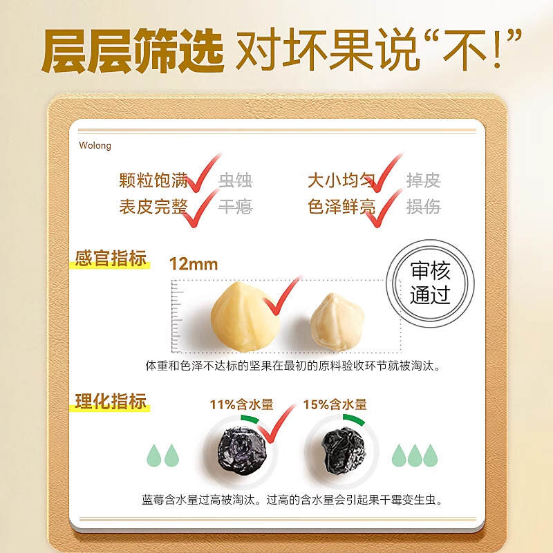 沃隆活力每日坚果750g/30袋坚果礼盒办公室休闲零食大礼包干果礼品