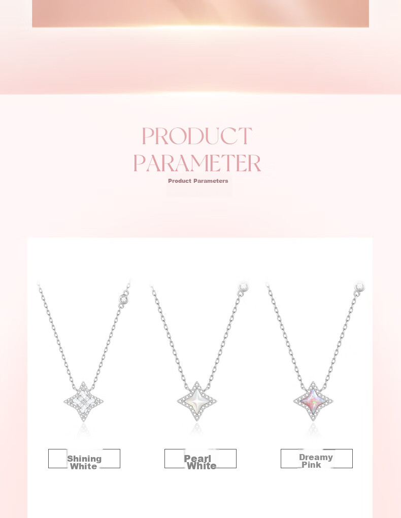Fanci Radiant Necklace, Women's Silver Jewelry, Fashionable Accessories, Luxurious Feel, Birthday Gift for Wome 8