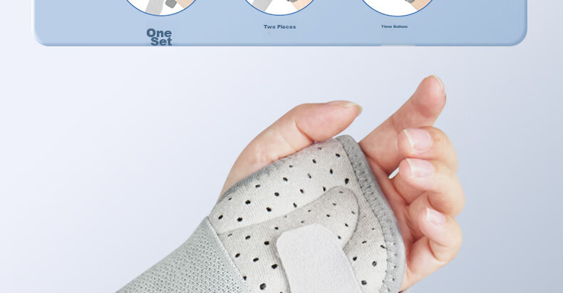 CRALVKOIN Medical Wrist Joint Fixation Brace, Breathable Support for Wrist Fracture, Tenosynovitis, Wrist Sprain, And Ligament Injury 13