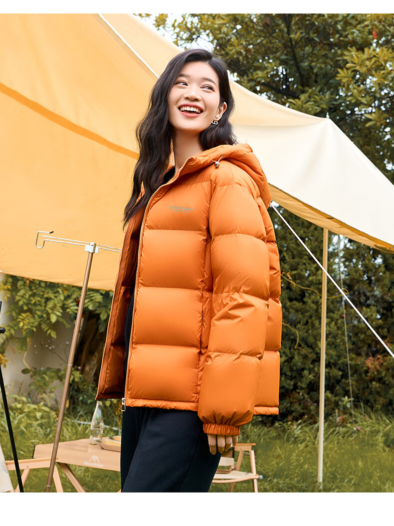 Yalu Waterproof, Windproof, And Dirt-Resistant Short down Jacket for Women, New Winter 2026 Style with Hood, Heat-Retaining And Warm Puffer Coat, Sold by JD 32