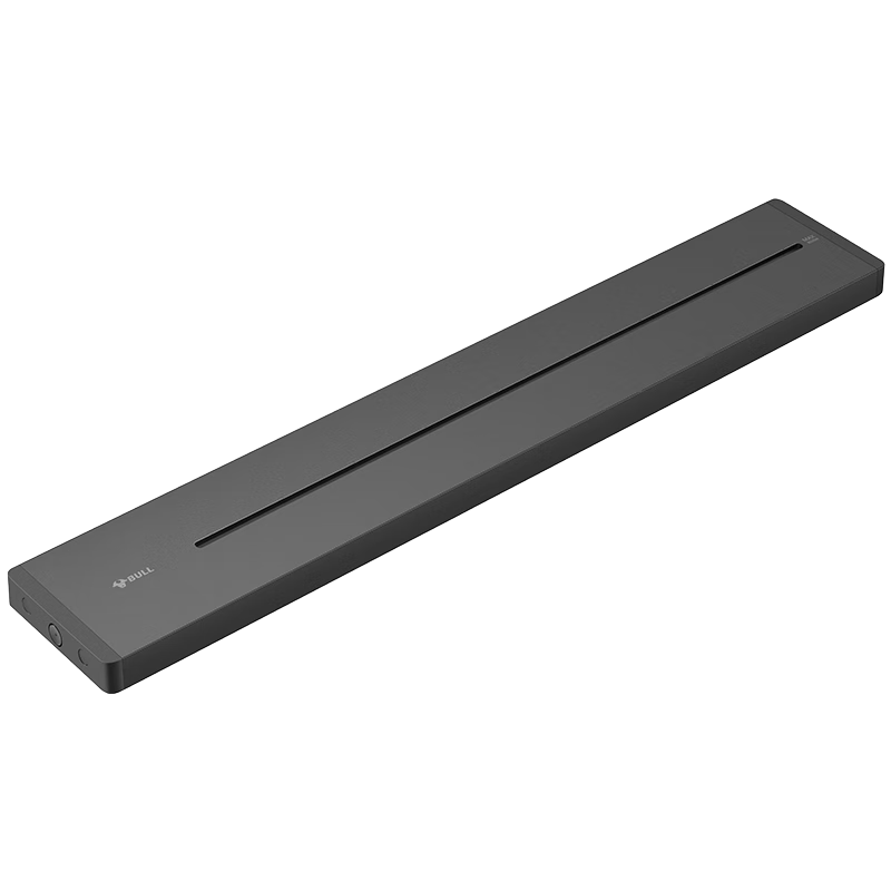 BULL Track Socket, Movable Power Strip, Rail-Type Power Strip, Sideboard Switch Socket Panel, Yuexiang Model Gb32, 100 Cm + 5 Five-Hole Ink Cloud Gray