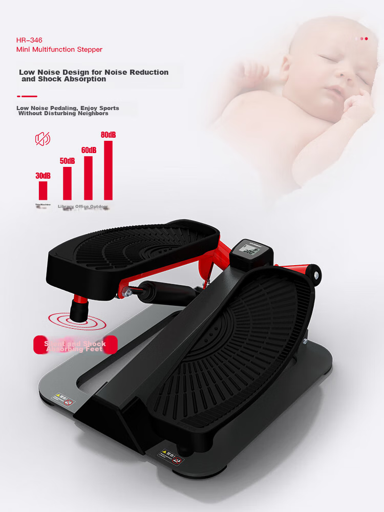 HARISON American Stepper, Home Mini Elliptical Machine, Foot Pedal Machine, Stair Climber, Fitness Equipment HR-346eco 4