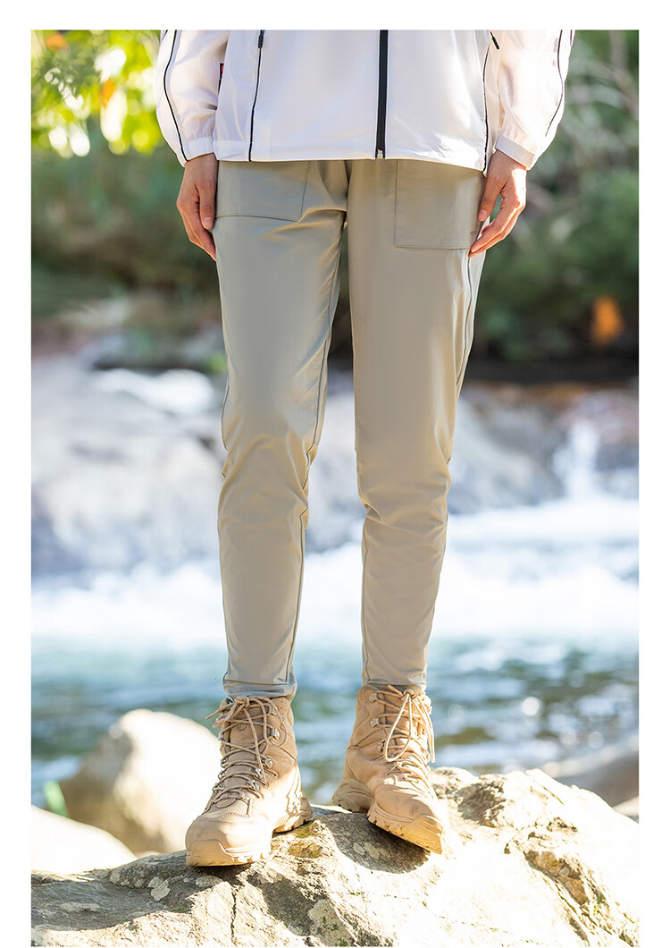 SCALER Quick-Dry Pants for Men, Summer Breathable Elastic Straight-Leg Casual Sports Trousers for Women F3514408 16