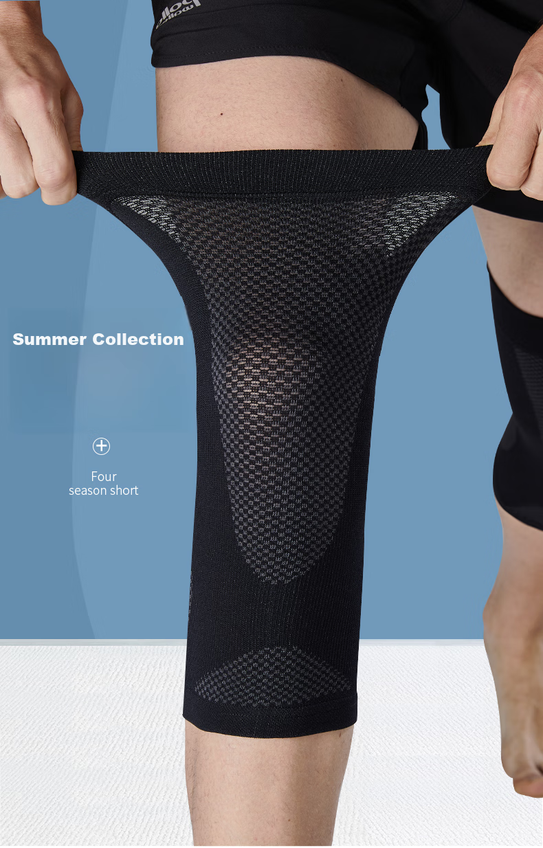 NAILEKESI N Sports Knee Brace, Warm Knee Protector, Joint Guard for Men, Ultra-Thin Leg Guard, Basketball Running Equipment, Arthritis Support 1