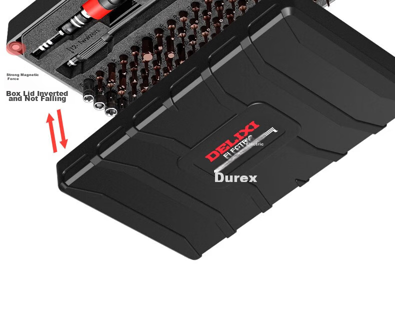DELIXI ELECTRIC Screwdriver Set, Laptop Disassembly Tools, Complete Precision Set with Phillips, Flathead, Hexagonal And Torx Bits, Multi-Functional 107-I 19
