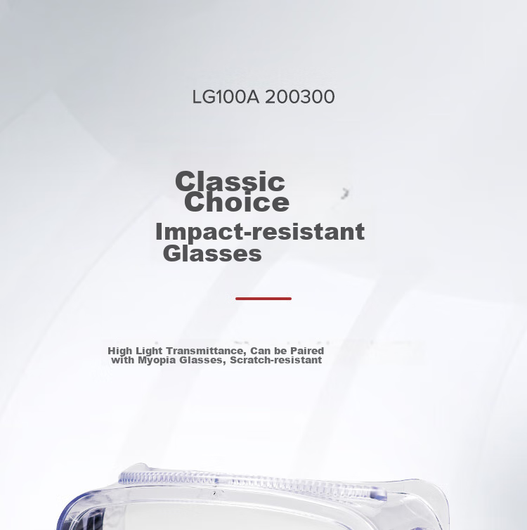 Honeywell Safety Goggles 200300 Windproof Glasses Industrial Dust-Proof Liquid Splash Pollen Catkin Protective Eyewear LG100A 2