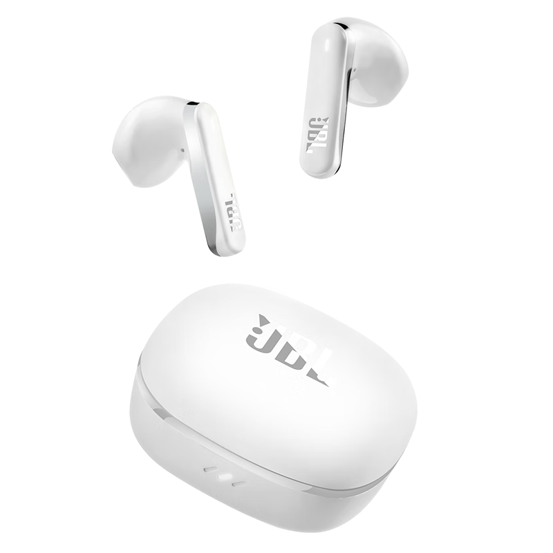 JBL T280TWS X3 Wireless Bluetooth Earphones, Semi In-Ear Design for Music And Calls with Noise Cancellation And Gaming Headset, Long Battery Life, Compatible with Latest Apple And Huawei Models 2026, White