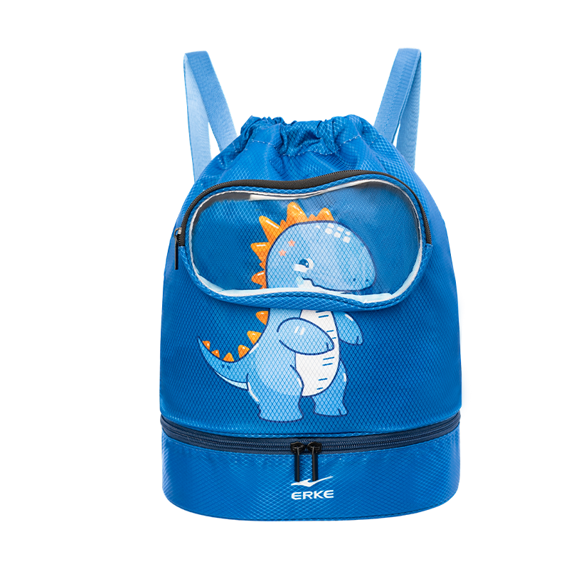 ERKE Children's Swim Bag with Wet And Dry Separation, Shoe Compartment, Waterproof Backpack for Boys And Girls, Universal Swimming Storage Bag