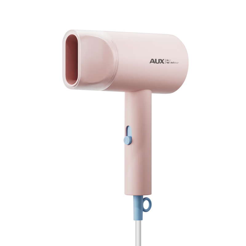 AUX Hair Dryer, Low Power 800W for Dormitory Use, Negative Ion Hair Protection, Gentle on Hair, Essential for Dorm Room, Electric Hair Dryer, Graduation Gift