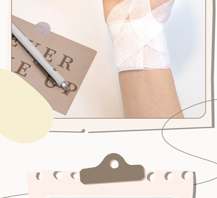 Sannianerban Simple Finger Protector Bandage Set, Student Writing Finger Wrap, Wrist Protection Sleeve, Anti-Friction Anti-Knot Self-Adhesive Wristband 2