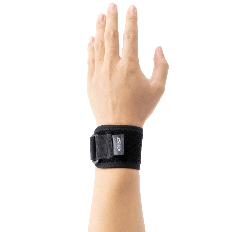 D&M Fitness Wristband for Men, Sprain Prevention, Sports Protection, Compression, Weightlifting, Basketball, Badminton Support, Imported, Single Piece