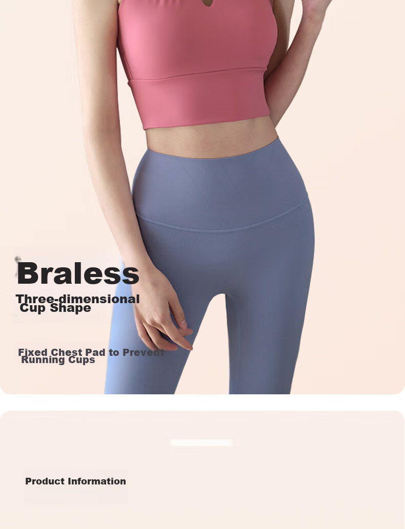 XUEXIMAN Sports Bra for Women, Beautiful Back Design, Shock-Absorbing, Suitable for Running, Yoga, Pilates, Training, Fitness, One-Piece Bra, Summer Wear 9