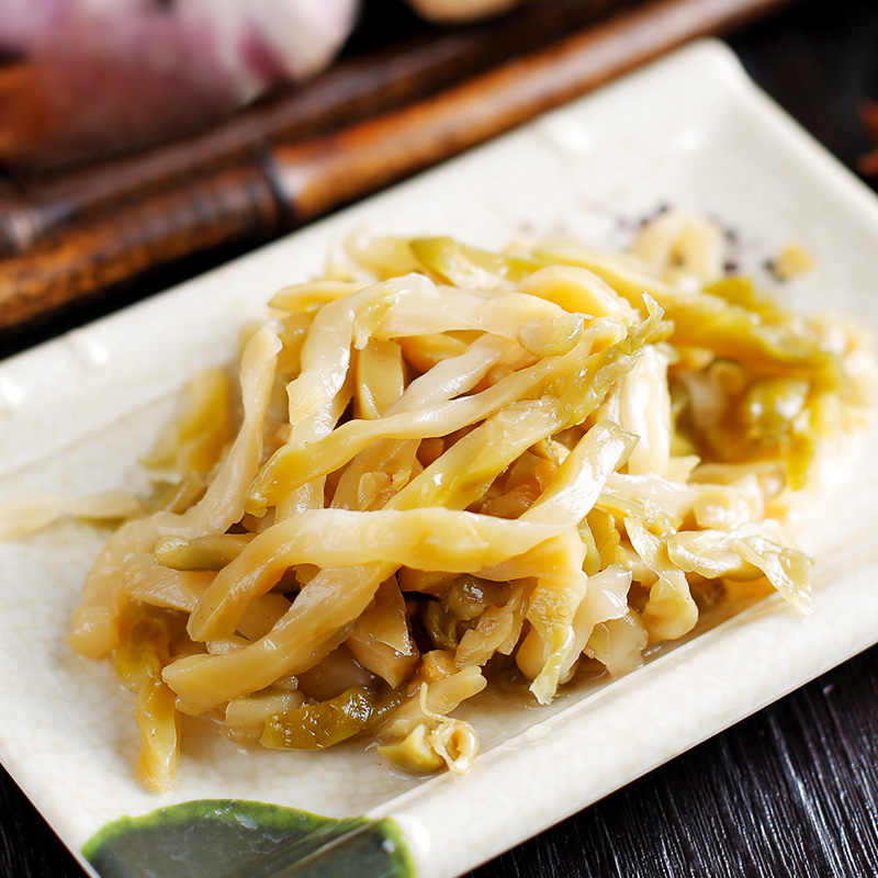 鱼泉榨菜 下饭菜 清爽配粥小菜 精制榨菜丝 60g*8袋 重庆特产