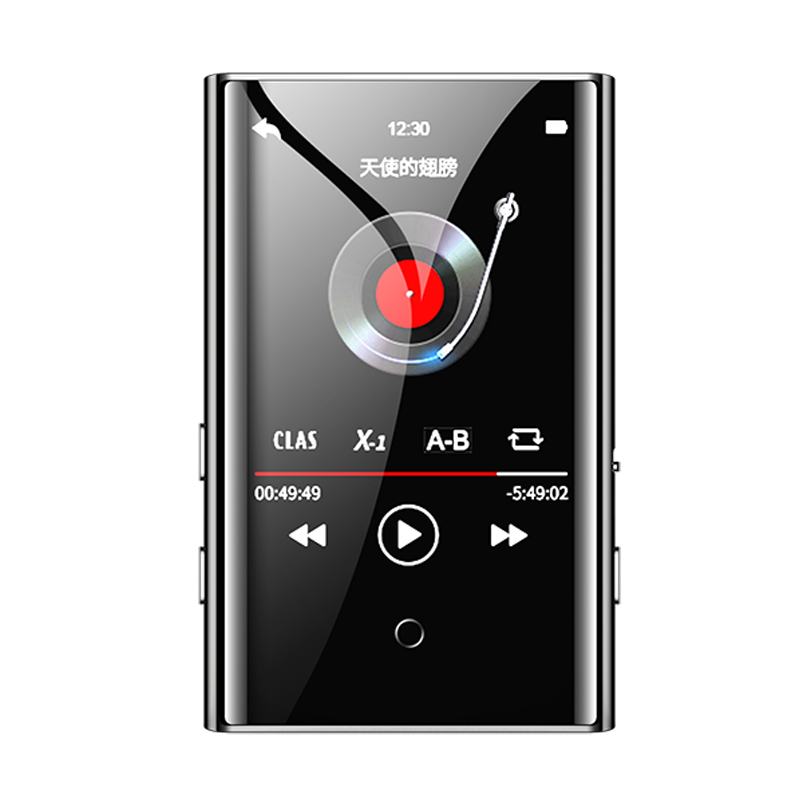 Aigo MP3-502 16GB English-Chinese Dictionary Speaker, Full Touch Screen MP4/MP5 Lossless Music HIFI Player, Portable English Learning Device for Students And Sports