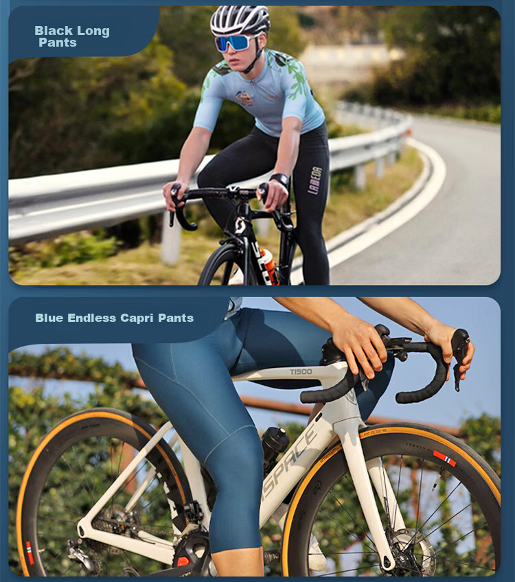Lameda Cycling Pants Long Trousers for Men, Spring And Autumn Thin Bicycle Pants, Mountain And Road Bike Xuri Long Pants, Black, M 6