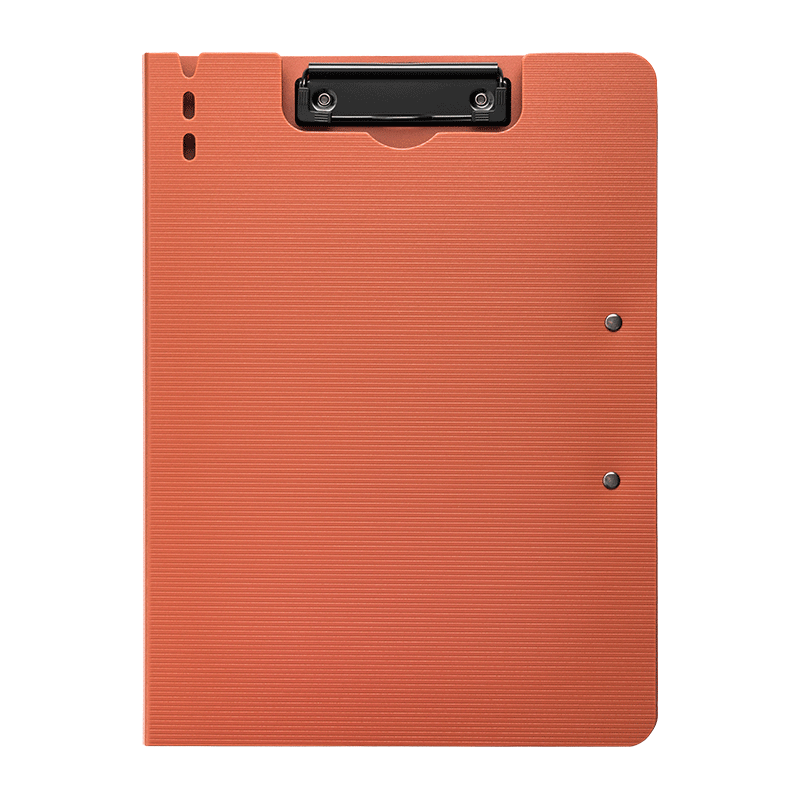Tianshi A4 Double Clip Folder Document Folder Meeting Secretary File Folder Exam Paper Signature Contract Presentation Folder Office Supplies TS-10002 Coral Orange