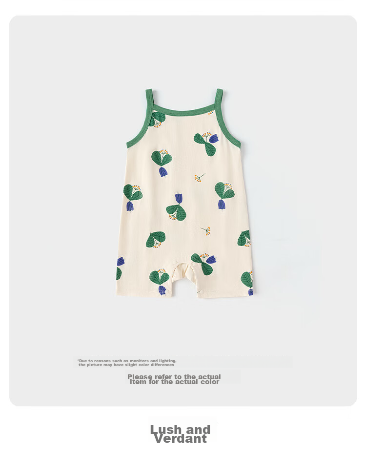 Babylove Baby Romper with Sleeves, Summer Thin Pure Cotton Onesie for Boys And Girls, Cute Short Crawling Outfit for Outdoor Wear 16
