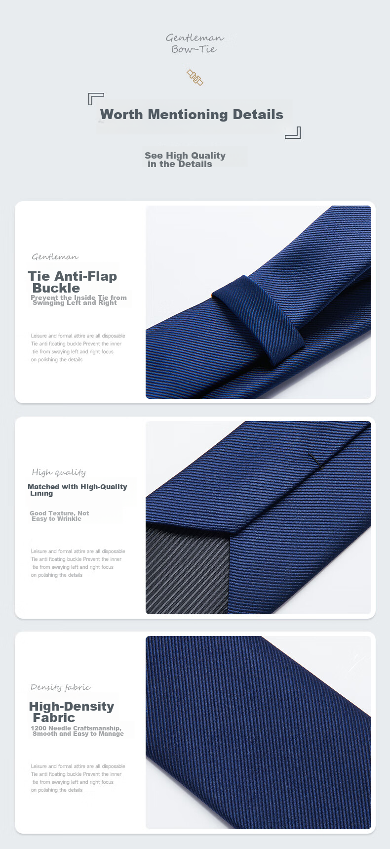 GLO-STORY Zipper Tie, Mid-Autumn Festival Gift, 8cm Men's Business Formal Trendy Tie, Gift Box Packaging, Red 16