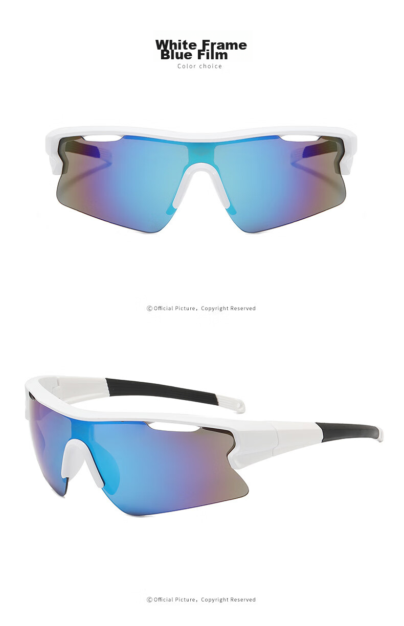 BIKEBROS Cycling Glasses, Multi-Color Windproof Mountain Bike Glasses, Sports Outdoor Running Motorcycle Bicycle Riding Equipment, Bicycle Accessories [Night Vision Black Frame with Yellow Film] 10
