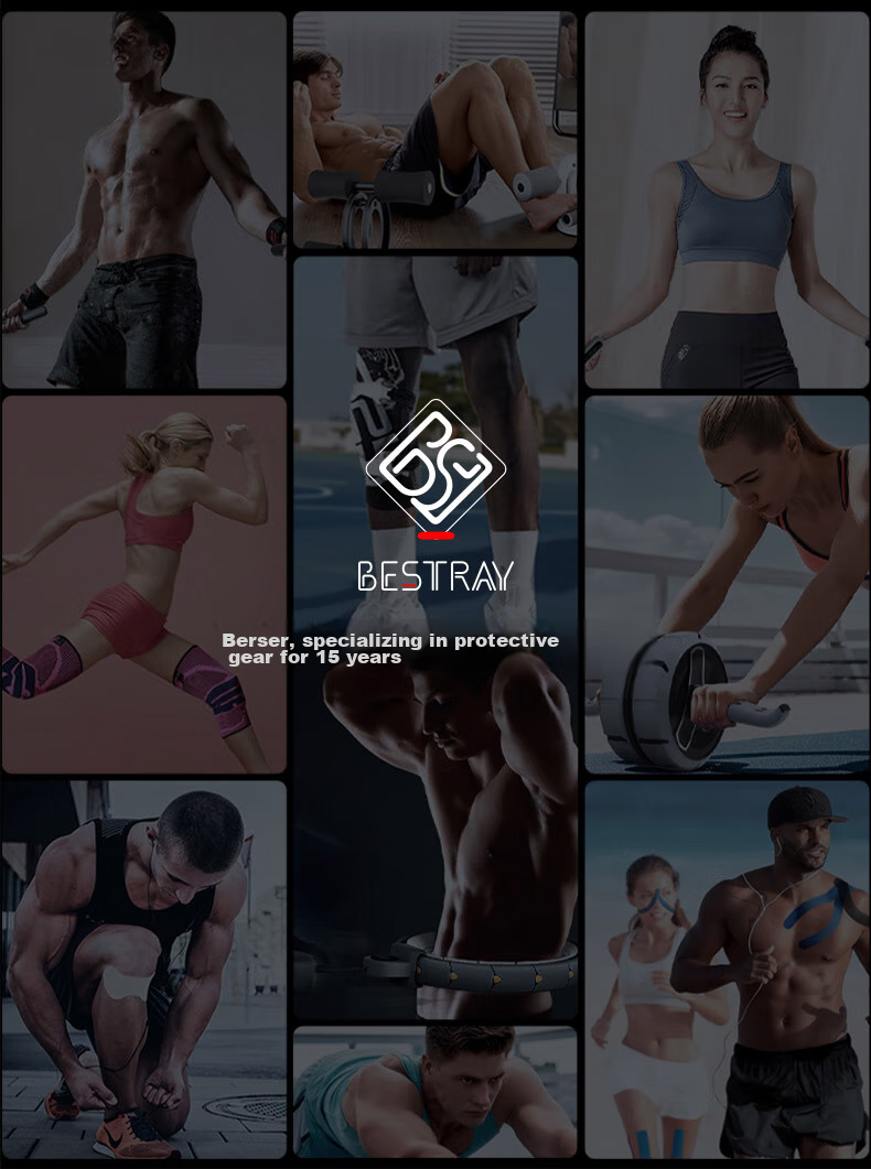 Bestray 5D Heavy-Duty Knee Brace for Overweight, Plus Size, Extra Thick Leg, for Men over 200 Jin, Meniscus Support, Sports Knee Brace for Running And Basketball 15