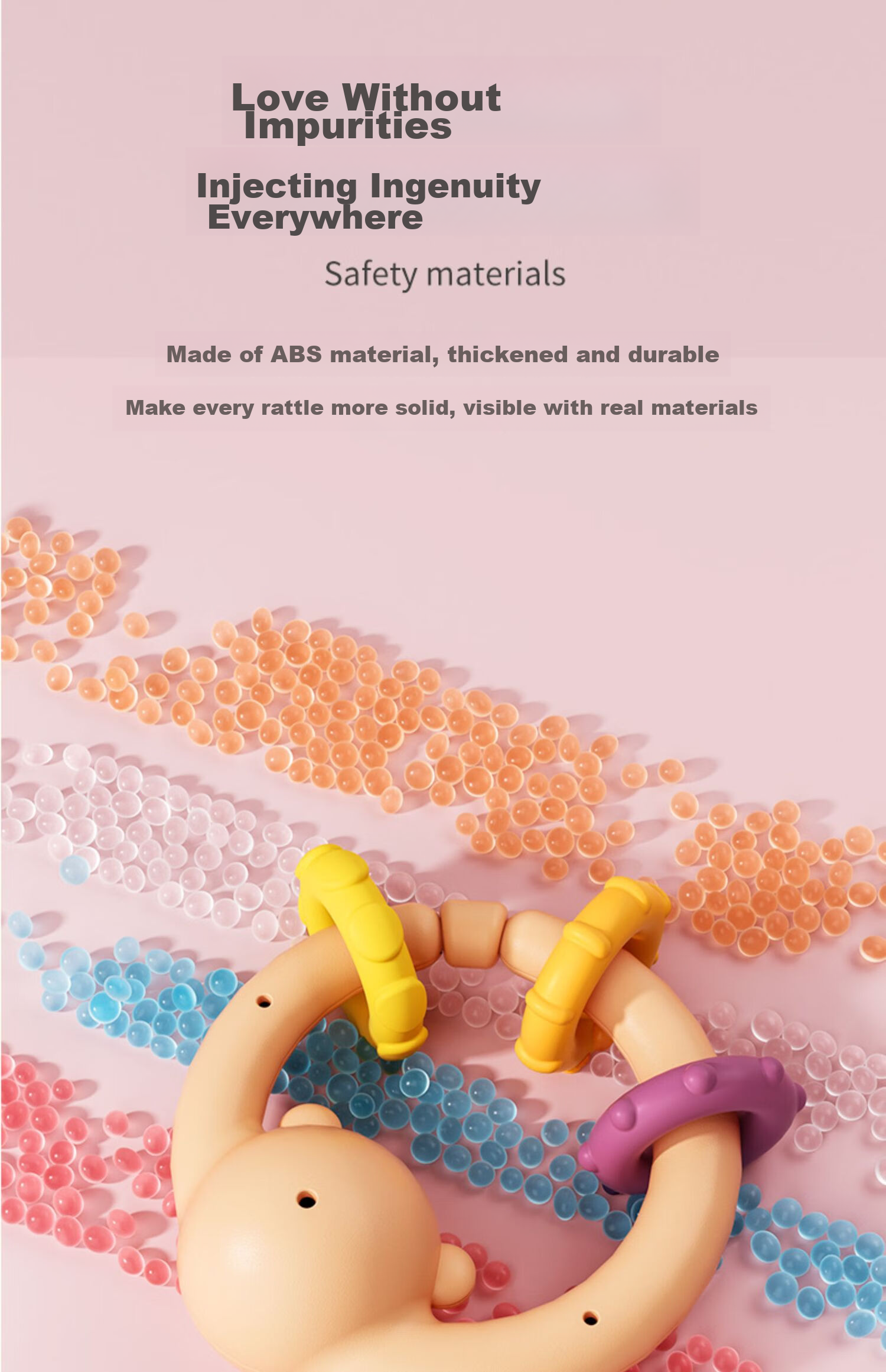 BFU Baby Rattle Toy, Newborn Gift Box, Teether, Soothing Grip Toys, Gifts for Infants Aged 0-1 Year Old 13